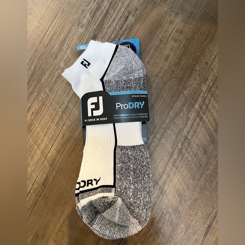 FJ ProDry Golf Socks – 2 Pairs (Men’s Size)